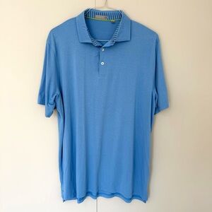 TASC Men’s Performance Modal Blend Polo in Blue
